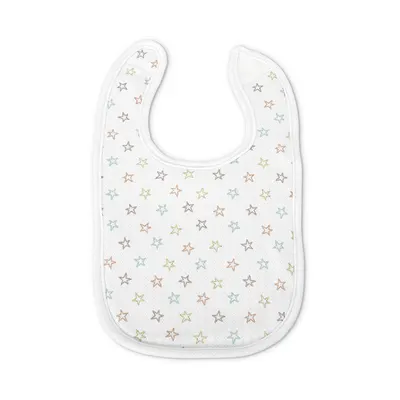 Set de bavete Lorelli - Natural, 3 buc, alb