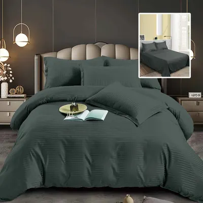 Lenjerie pat damasc policoton xxl (imp36)