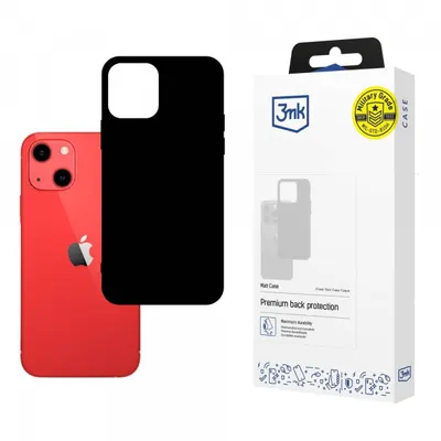 Husa pentru Apple iPhone 13, 3MK, Neagra Mata