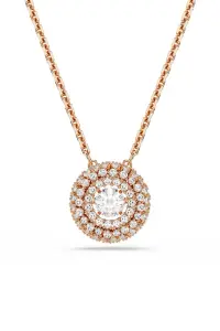Swarovski lănțișor pentru femei placat cu aur zirconiu cubic SUBLIMA