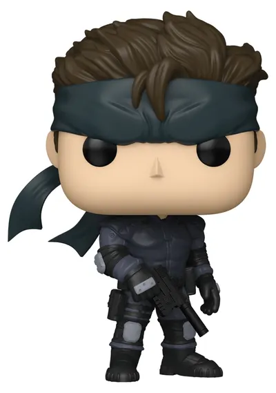 Figurină Funko POP! Games: Metal Gear Solid - Solid Snake #1297