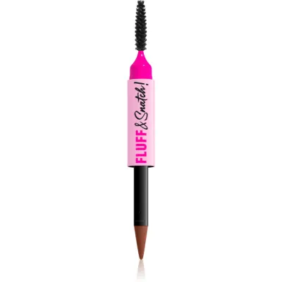NYX Professional Makeup Fluff & Snatch creion pentru sprancene cu efect de pulbere culoare Auburn 1 g