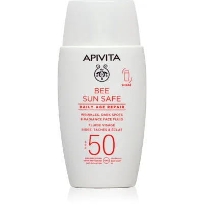 Apivita Bee Sun Safe Daily Age Repair Fluid SPF50 fluid hidratant anti-rid SPF 50 50 ml