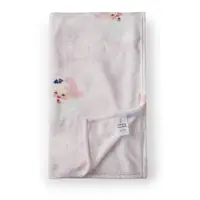 Pătură roz-deschis din micropluș/cocolino 130x170 cm cu model de Crăciun Vintage Christmas Santa – Catherine Lansfield