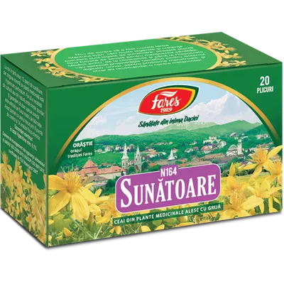 Sunatoare, N164, ceai la plic, Fares | 20 plicuri
