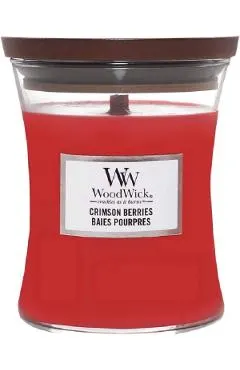 Lumanare parfumata Woodwick: Crimson Berries 85g