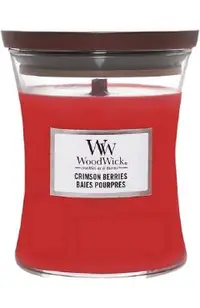 Lumanare parfumata Woodwick: Crimson Berries 85g