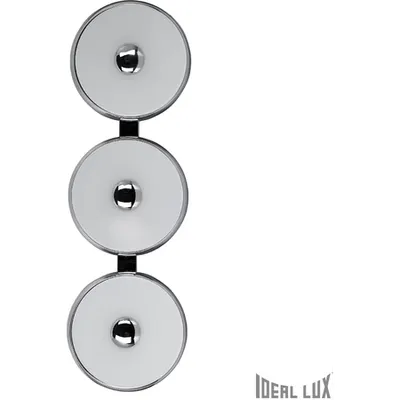 Aplica Audi 51, 3 becuri, dulie T5, L:250 mm, H:800 mm, Cromata