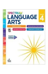 Spectrum Language Arts Workbook, Grade 4