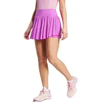 Fusta femei adidas Pleated Aeroready Skirt Pro Pink IX3318