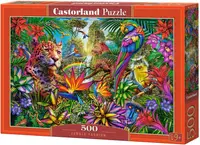 Puzzle Castorland din 500 de piese - Moda în junglă