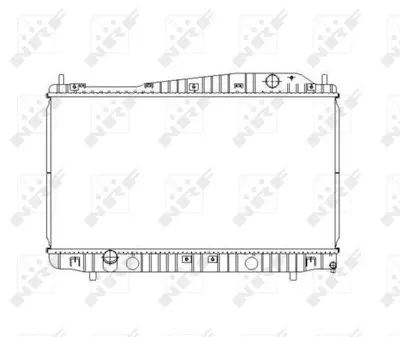 Radiator apa racire motor CHEVROLET EPICA, EVANDA; DAEWOO EVANDA 2.0 dupa 2002