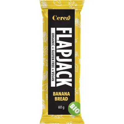 Baton din Fulgi de Ovaz si Banane Banana Bread fara Gluten Ecologic/Bio 60g