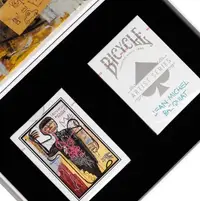 Set 2 pachete carti de joc - Bicycle Artist Series: Jean-Michel Basquiat