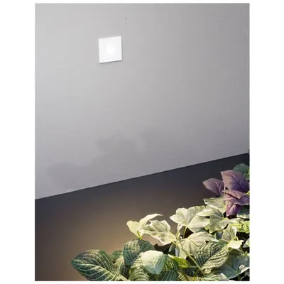 Lampa trepte PASSAGGIO Alb Aluminiu LED 1 Wat 3 Volt 60Lm 3000K 50Hz -IP54