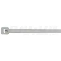 Fasete cu limba metalica rezistente la UV, negre TU140 140×3,6mm, D=2-29mm, PA6.6