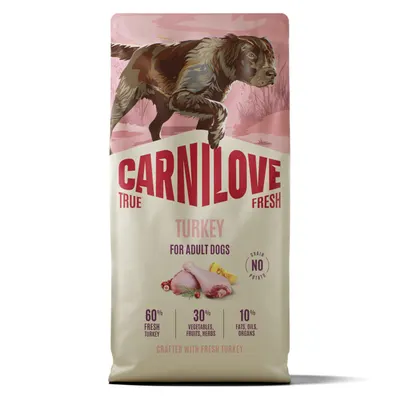 Carnilove True Fresh Dog Dry Turkey Adult All Breeds 12 kg