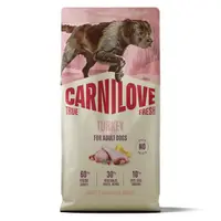 Carnilove True Fresh Dog Dry Turkey Adult All Breeds 12 kg