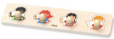 Viga Flat Puzzle - Copii