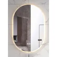 Oglinda ovala cu iluminare LED si dezaburire Fluminia, Dali