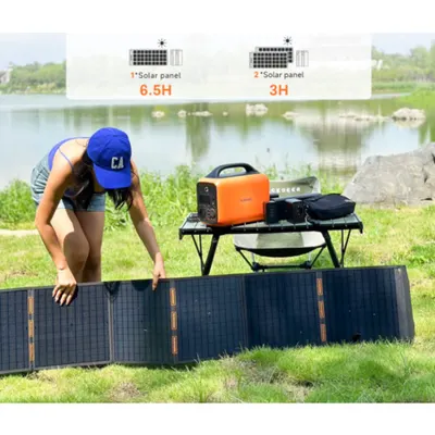 Panou solar portabil Seri 100, 100W, pliabil, eficienta ridicata 23 la suta
