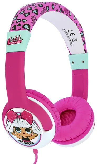 Căști pentru copii OTL Technologies - L.O.L. My Diva, roz