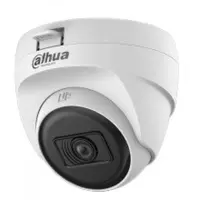 Camera HDCVI Dahua HAC-T1A51-U-0280B-S2, 5MP, lentila 2.8mm, warm LED + IR 25m, microfon, audio pe coax