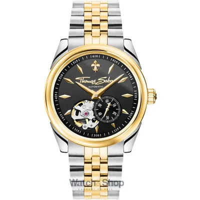 Ceas Thomas Sabo Thomas Sabo WA0415-291-203 Unisex Automatic with Lily Emblem 36mm 5ATM