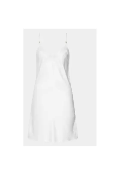 Camasa de noapte dama - 303814755 - Poliester - Bej - Uni