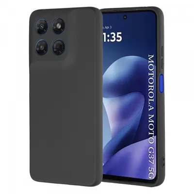 Husa pentru Motorola Moto G47 / G37 Power / G37, Techsuit, SoftFlex, Neagra