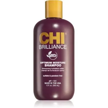 CHI Brilliance Optimum Moisture Shampoo sampon hidratant pentru un par stralucitor si catifelat