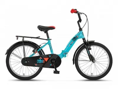 Bicicleta copii UMIT Picolo pliabila, culoare turcoaz, roata 20 , cadru otel