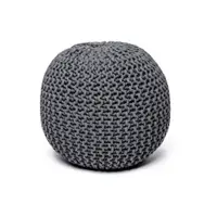 Puf Bonami Essentials, gri închis