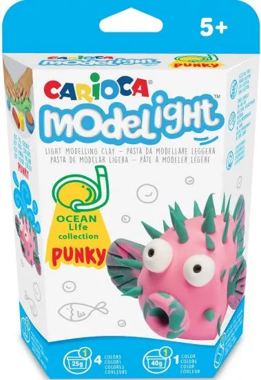 Set creativ Carioca Modelight PlayBox - Peste