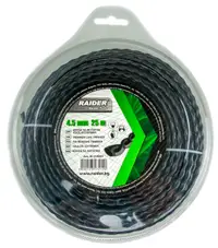 Sfoară pentru cositoare pe motor Raider - 110249, Fără zgomot , 4.5 mm x 25 m