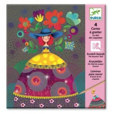 Joc creativ de răzuit Fete frumoase