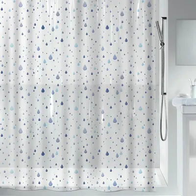 Perdea de duș 180x200 cm Waterdrop – Spirella