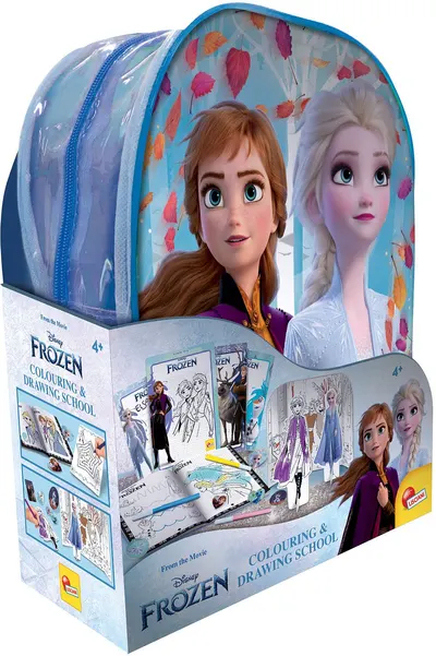 Set de desen Lisciani Frozen - Cu un rucsac