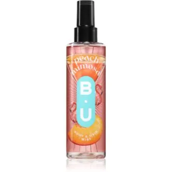 B.U. Peach Mimosa spray pentru corp pentru femei