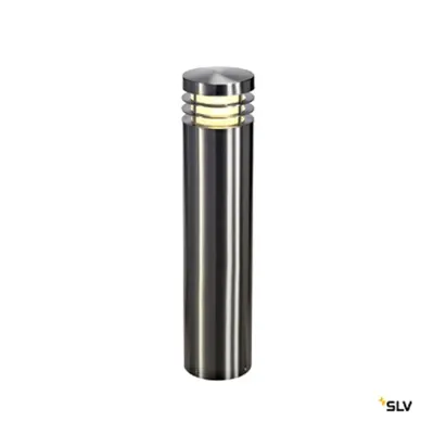 VAP 70 floor lamp,round, stainless steel, E27, max.23W, IP46