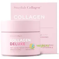 Collagen Deluxe - Crema de Noapte cu Retinol, Aloe Vera, Unt de Shea, Vitamina E si Niacinamide 50ml