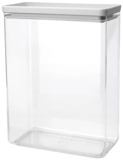 Cutie pentru depozitarea produselor Brabantia - Tasty+ Stackable, 5.4 l, Light Grey