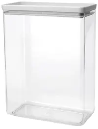 Cutie pentru depozitarea produselor Brabantia - Tasty+ Stackable, 5.4 l, Light Grey
