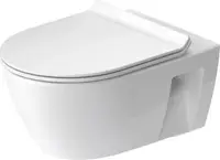 Vas WC Duravit No. 1 45820900A1, suspendat, Rimless, capac SoftClose, Alb