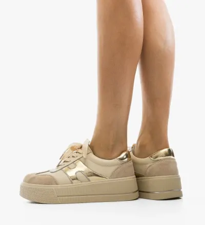 Pantofi Casual Hakro Bej