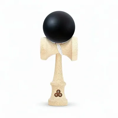 Kendama Bull Negru Solid Rubber