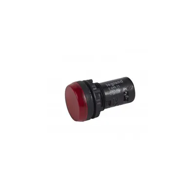 Osmoz one-piece pilot light cu integrated LED to be used cuout electrical block - rosu 230 V~
