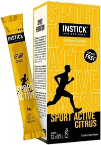 Băutură sport instant, citrice, 12 x 2 g, Instick