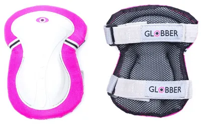 Set protectii pentru maini Globber XХS - Roz si negru