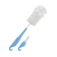 Periuță pentru curățarea biberonului Lorelli Baby Care - Albastră